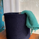 Cesto Balaio Jeans Irerê Para Mantas