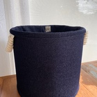 Cesto Balaio Jeans Irerê Para Mantas