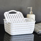 Cesto Caixa Organizadora Com Tampa Multiuso 3,6l Branco