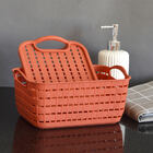 Cesto Caixa Organizadora Com Tampa Multiuso 3,6l Marrom