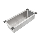 Cesto Coador Aço Inox 19x43cm Quadrum Tramontina