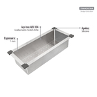 Cesto Coador Aço Inox 19x43cm Quadrum Tramontina