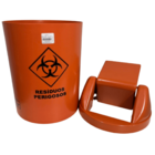 Cesto Coletor Lixeira Vai Vem 14 Lt Reciclavel Residuos Brali