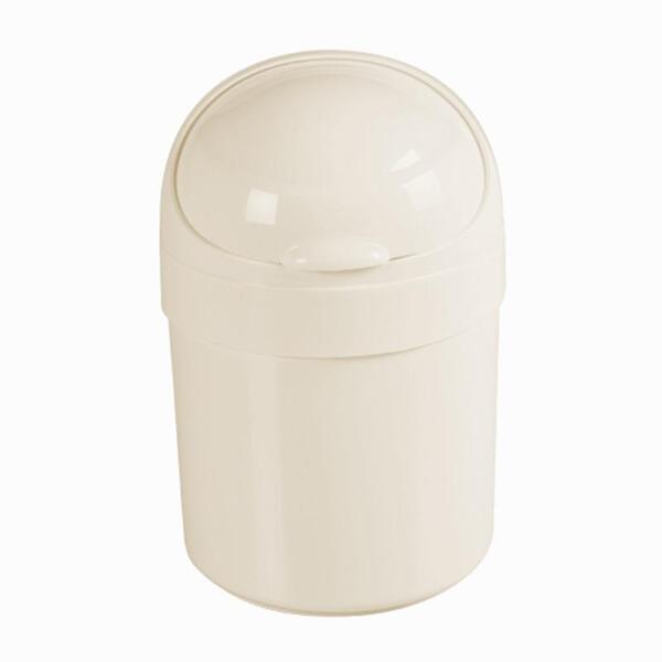 Cesto Com Tampa Basculante Astra Bege 6l 21x33 Cm Ct5 Bg8