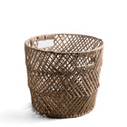 Cesto Corda Natural Zig Zag 5L 36x30x30cm Oikos