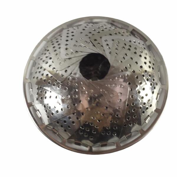 Cesto Cozimento A Vapor Inox 26cm Legumes Cozinha Panelas