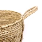 Cesto De Fibra Natural Seagrass 24 5x31x33 Cm - D'rossi