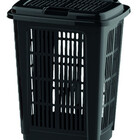 Cesto De Lavanderia 30 Litros Preto
