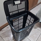 Cesto De Lavanderia 30 Litros Preto