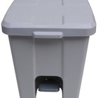 Cesto De Lixo 15 Litros Com Pedal Vermelho Amarelo