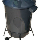 Cesto De Lixo 30 Litros Com Pedal Reforçado Preto
