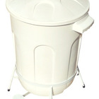 Cesto De Lixo 30 Litros Com Pedal Reforçado Preto