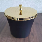 Cesto De Lixo Escritório Lixeira Cozinha 3l Aro Interno Inox