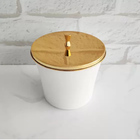 Cesto De Lixo Escritório Lixeira Cozinha 3l Aro Interno Inox