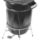 Cesto De Lixo Plastico Com Pedal Aço Galvanizado 40 Litros Ve