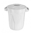 Cesto De Lixo Tipo Balde 60 Litros Branco