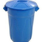 Cesto De Lixo Tipo Balde 60 Litros Cinza