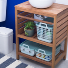 Cesto de Plástico 15L Com Tampa Oikos Verde