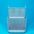 Cesto de Plástico 15L Com Tampa Oikos Verde