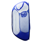 Cesto De Roupa Colorido Dobrável Poliéster 67cm Azul Marinho