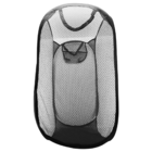 Cesto De Roupa Colorido Dobrável Poliéster 67cm Preto