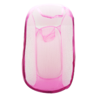 Cesto De Roupa Colorido Dobrável Poliéster 67cm Rosa