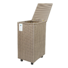 Cesto De Roupa Em Fita 26x34x57cm C/ Rodas