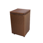 Cesto De Roupa Em Fita 30x30x57cm C/ Rodas - Argila