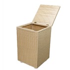 Cesto De Roupa Em Fita 35x35x57cm C/ Rodas - Bananeira