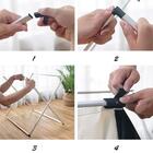 Cesto De Roupa Suja Duplo Cromado Organizador Roupeiro Para L