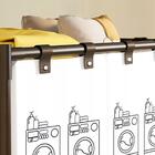 Cesto De Roupa Suja Estante Lavanderia Banheiro Desmontável