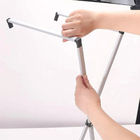 Cesto De Roupa Suja Organizador Duplo C Alça Dobravel Imperme