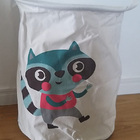 Cesto De Roupas Brinquedos Organizador Dobrável Infantil - 45