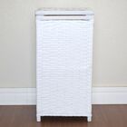 Cesto De Roupas Fibra Sintética 30x30x60 Branco