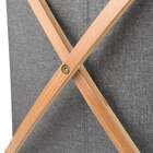 Cesto de Roupas Quadrado 60L Scandi Cruz Moon Sensea