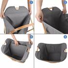 Cesto de Roupas Quadrado 60L Scandi Cruz Moon Sensea