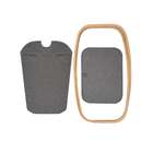 Cesto de Roupas Quadrado 60L Scandi Cruz Moon Sensea