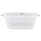 Cesto de Roupas Redondo 32L Cristal Hydrus Sanremo