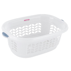 Cesto de Roupas Redondo 32L Cristal Hydrus Sanremo