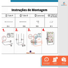 Cesto De Roupas Suja Organizador De Brinquedos Objetos Multiu