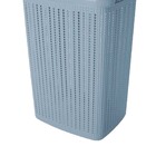 Cesto De Roupas Trama 40l Azul