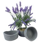 Cesto De Tricot Organizador Decorativo Conjunto 3 un 4024CZ