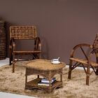 Cesto De Vime Decoração Medio Forma Vaso