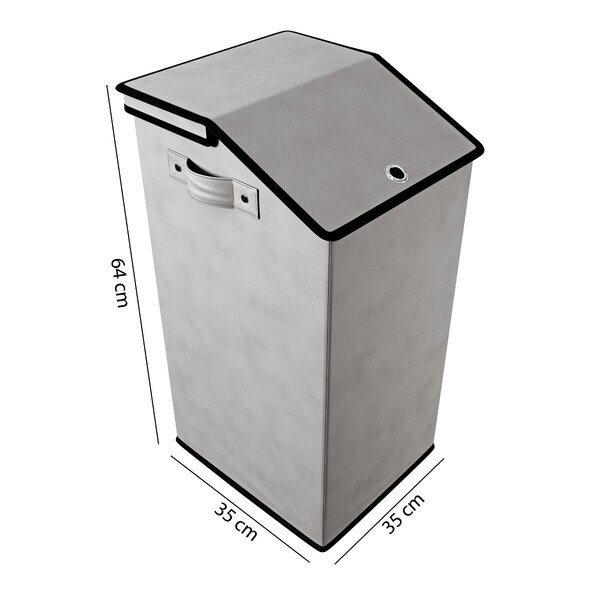 Cesto Desmontável Para Roupas Com Tampa Euro Cst5968