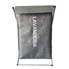 Cesto Dobrável Cinza