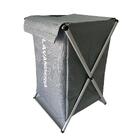 Cesto Dobrável Cinza