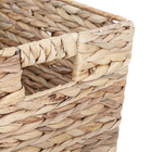 Cesto Dobrável Tramado Em Fibra Natural 30Cm - Oikos