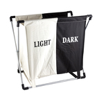 Cesto duplo Dobrável para Lavanderia Mimo