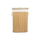 Cesto Em Bambu Premium Retangular 60cm Multiuso - Jolitex