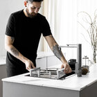 Cesto Escorredor Ajustável Inox Para Cuba (escovado)